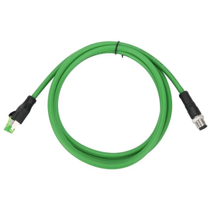 Cordon De Brassage Cordon De Raccordement M12 RJ45 Connecteur Ethernet cordon-de-brassage-cordon-de-raccordement-m12-rj45-connecteur-ethernet