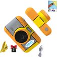 Caméra pour Enfants VOLY - 24 MP, Vidéo 1080p HD, 32 Go de MicroSD, Jouet avec Écran LCD 2,4 Pouces (Orange)-1