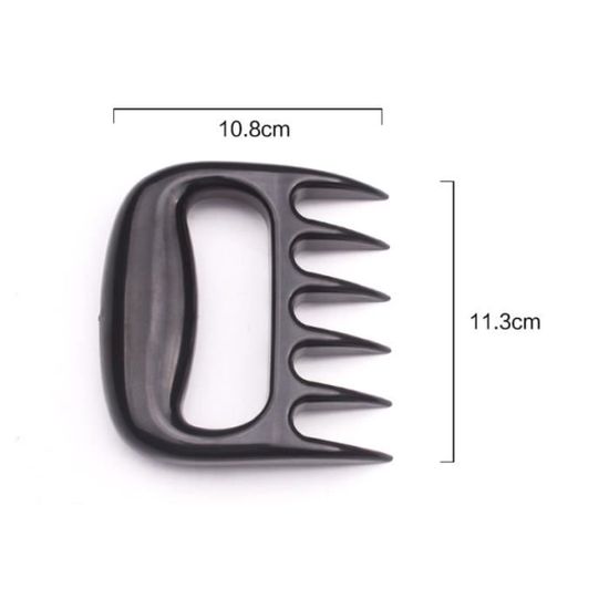 Griffes à Viande HELEMAN - Ustensiles Barbecue 2 Packs Pour Déchiqueter Et Manipuler Viandes