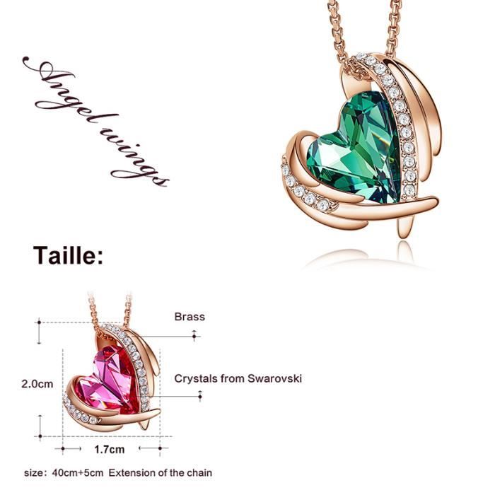 Collier et pendentif So Charm cristal multicolore - Collier Femme sur  Bijourama, référence des bijoux Femme en ligne