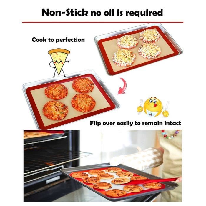 Tapis de cuisine en silicone pour la pâtisserie, la pâte et la pizza –  EthicalDeals France