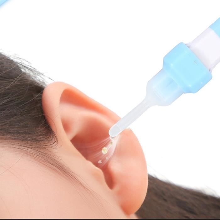 Cure-oreille électrique sans fil, vibration sûre, nettoyeur d'oreille  indolore, dissolvant, livres d'oreille en