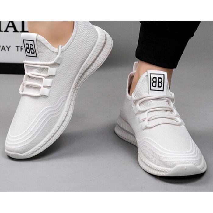 Chaussures De Sport Homme Running Baskets Mesh Respirantes - Légères Et Antidérapantes - Taille 39 à 45