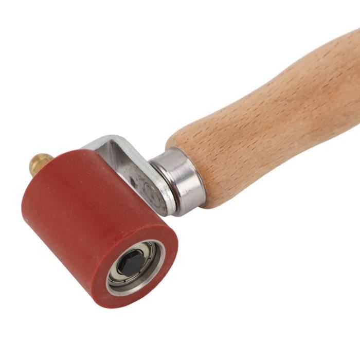 Rouleau De Pression Manuel En Silicone, Rouleau De Couture En Silicone, Rouleau De Papier Peint En Silicone, Outil De Soudage En PVC Avec Double Roulement Pour Soudage à Membrane (vert