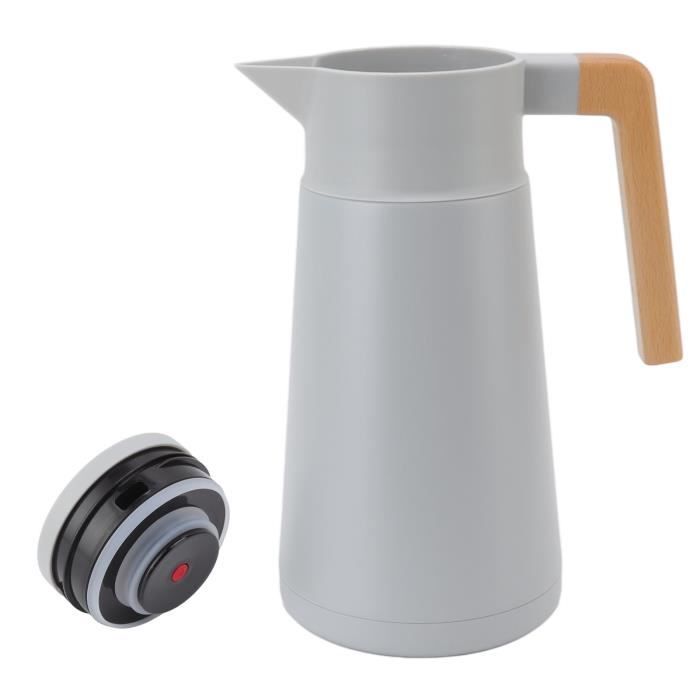 VIL Pot à carafe thermique Carafe à café 2L grande capacité poignée