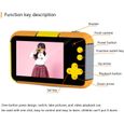 Caméra pour Enfants VOLY - 24 MP, Vidéo 1080p HD, 32 Go de MicroSD, Jouet avec Écran LCD 2,4 Pouces (Orange)-2