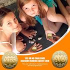 Pièce Oui ou Non, jeton, pièce de monnaie faite à la main, pièce de divination, pièce souvenir en cuivre - France