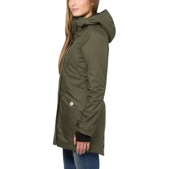 Berydale BD100 Parka à capuche Femme Vert M Ultra