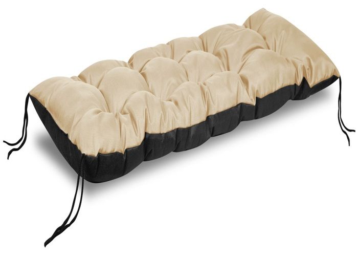 Coussin De Banc Imperméable 120x40 Cm - Épaisseur 5 Cm, Vert Militaire Pour Intérieur/extérieur | Housse Amovible