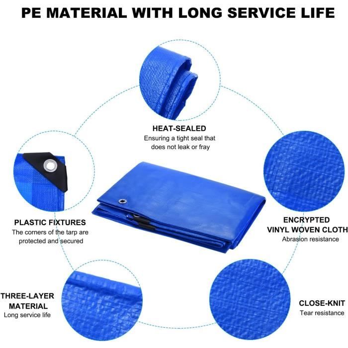 Bâches Transparentes En Pvc Lourd Imperméable-Avec Porte Zippée,Bâches Imperméables/Résistantes à La Déchirure,Panneaux Latéraux En Bâche Transparente,Pour Carports,Serres,WxH-2.2x3m/7.2x9.86ft