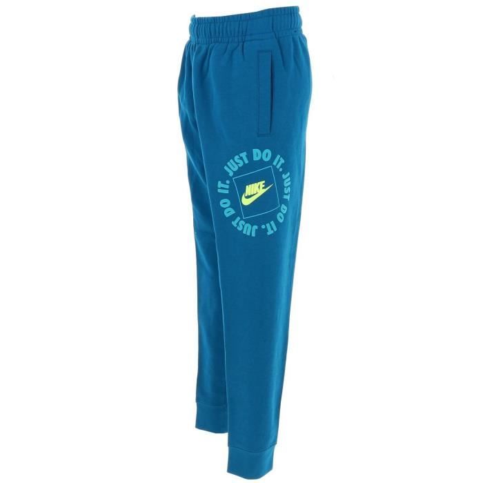 Pantalon de survetement Just do it pant jr Nike Bleu moyen Cdiscount Pret a Porter