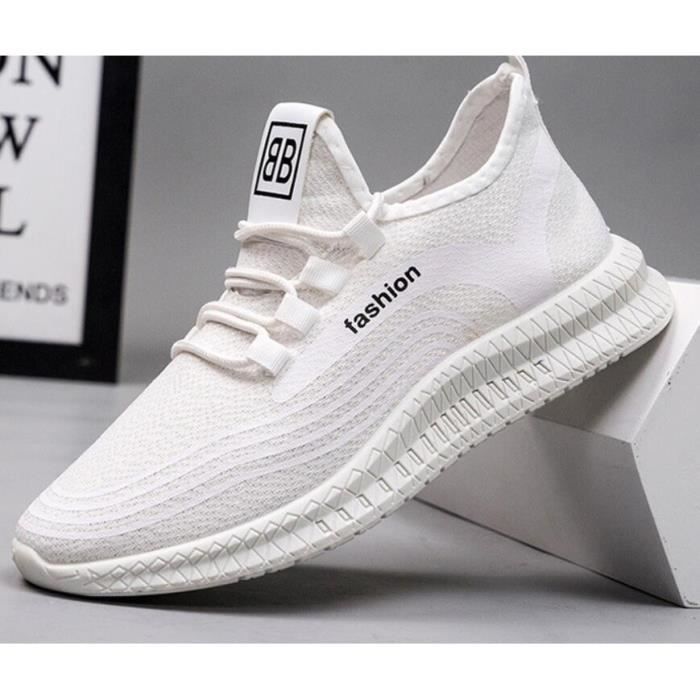 Chaussures De Running CAIQDM Pour Homme - Légères Et Respirantes - Sport, Fitness, Casual - Taille EU 39-46