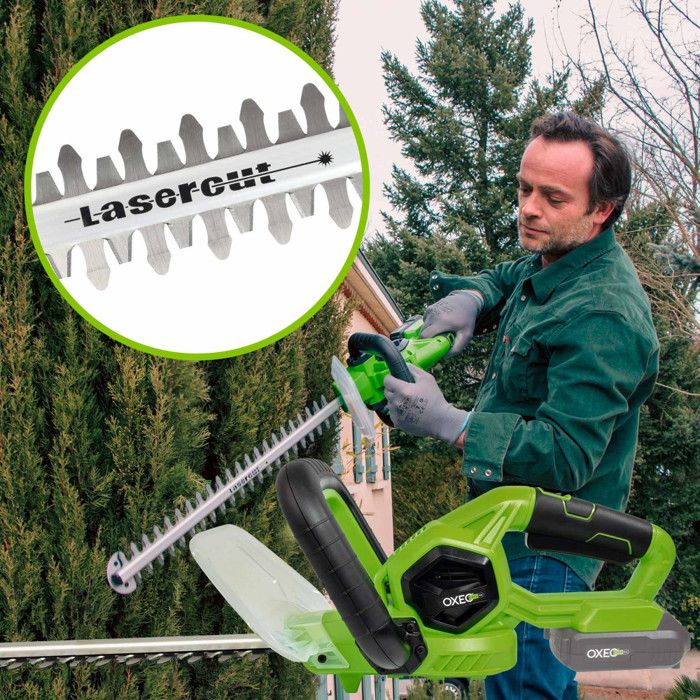 Einhell Taille-Haies Sans Fil GC-CH 18/40 Li Solo Power X-Change (18 V, Longueur De Coupe 40 Cm, écartement Des Dents 13 Mm) Livré Sans Batterie Ni Chargeur