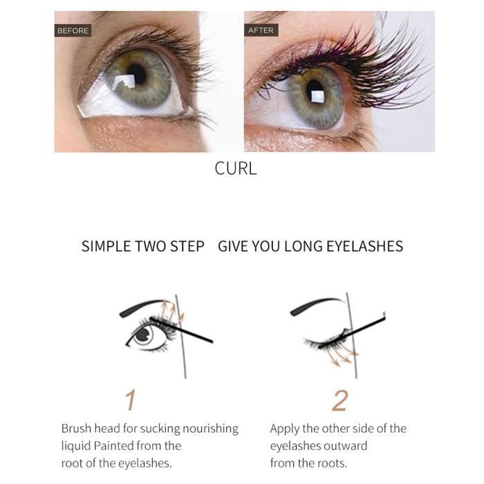 Sérum pour Cils pour la Croissance, ANGGREK Rehausseur de Cils Rehausseur de Croissance des Cils
