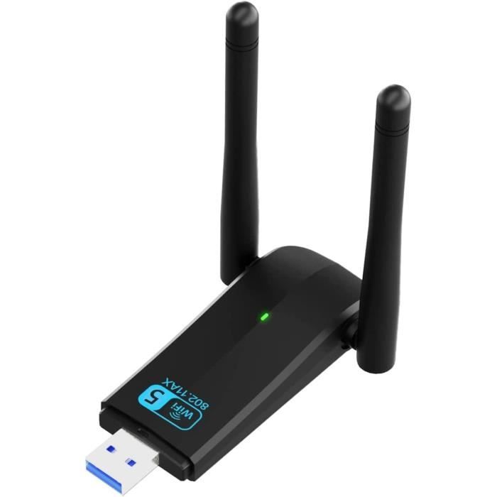 COTDLNK AXE5400 Clé WiFi 6 Adaptateur USB 3.0 WiFi 6E Adaptateur Réseau