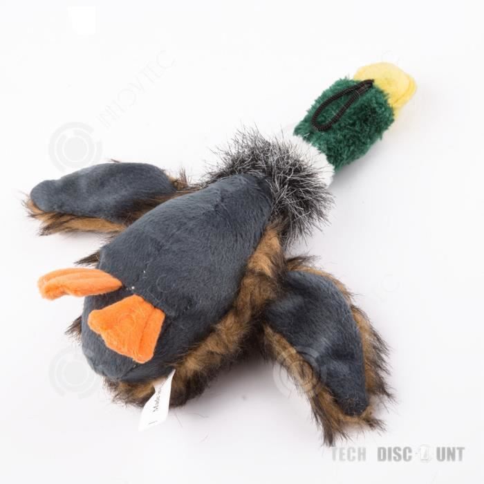 Jouet Chien En Forme De Canard Couineur – Peluche Anti-stress Indestructible – Pour Toutes Tailles – 45 X 38 Cm - 11