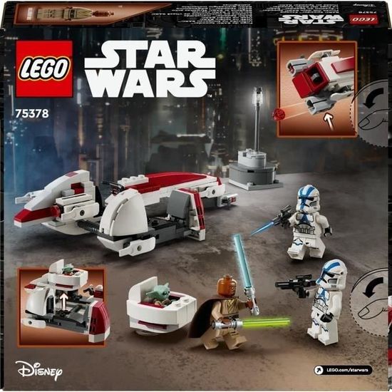 LEGO® Star Wars 75378 The Mandalorian L'évasion en Speeder™ BARC