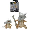 Figurines Pokémon Osselait et Ossatueur - Pack évolution - BANDAI-0