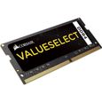 Mémoire RAM - CORSAIR - ValueSelect DDR4 - 8GB 1x8GB DIMM - 2133 MHz  - 1.20V - Noir (CMSO8GX4M1A2133C)-0