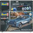 REVELL Maquette Model set Voitures 58 Corvette Roadster 67037-0