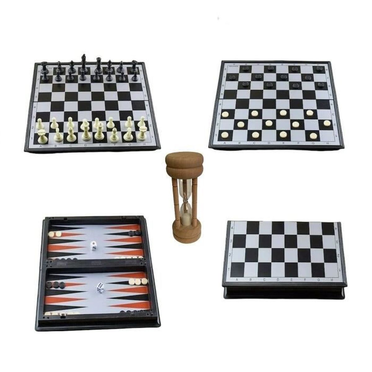 Jeu d'échecs + Jeu de Dames