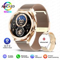 Samsung Galaxy Watch 6 pour Femmes - Smartwatch Élégante, Appels Bluetooth, Étanche, Suivi Santé, Moniteur Cardiaque, Design