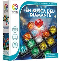 SmartGames - À la recherche du diamant - Jeux de société Enfants 8 Ans ou Plus - Puzzle - 80 Défis