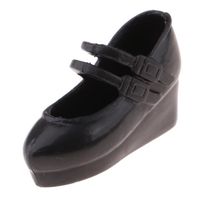 Chaussures Talons Hauts pour Poupées 1/6 - UNBRANDED - Accessoires de Vêtements de Poupée - Noir