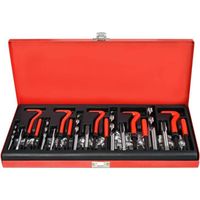 YUENFONG 131-Piece Tap Drill Bit Thread Repair Kit M5 M6 M8 M10 M12 Tool Helicoil Car Engine