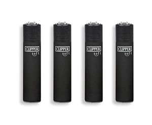 Lot De 4 Briquets Clipper Classic Rechargeables - LUCKY EYES - NEUFS