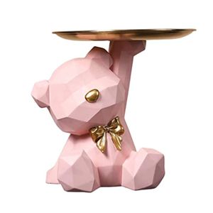 Ourson debout en résine 34 cm | Truffaut