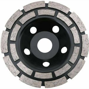 Disque Plateau Diamant Pour Ponçage Béton - 100/125/180 Mm - Pour Meuleuse D'angle - Marque Leman - Neuf