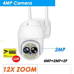 CAMÉRA IP Yoosee-Caméra de surveillance IP PTZ WiFi HD 4MP-2