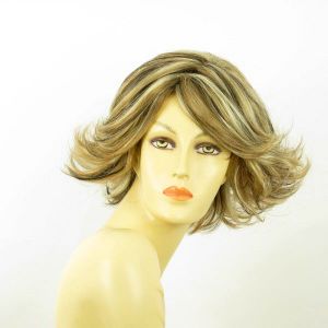 Perruque Chatain Cuivre Meche Blond Clair Cdiscount