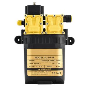 Minute Micro Pompe À Eau Haute Pression Pulvérisateur D'eau pour le Lavage De Voiture Bateau de nettoyage Jardin Arrosage 12V Amorçage 100W 3.5L Haute Pression À Membrane Pompe À Eau 