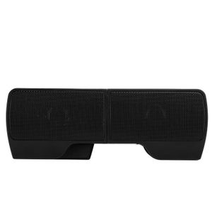 Barre de son USB pour ordinateur avec lumi/ères LED bleues Haut-parleur st/ér/éo portable Smalody Desktop Audio Soundbox LED