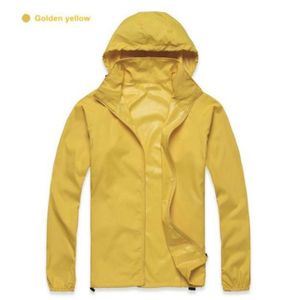 MANTEAU couleur Jaune taille M Veste de randonnée imperméa