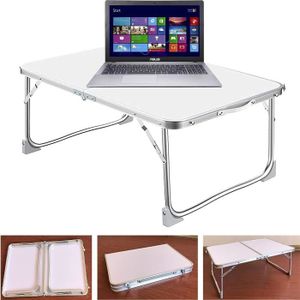 TABLE DE CAMPING Table pliante portable Table de camping pique-nique avec poignée de transport, bureau d'ordinateur pliant