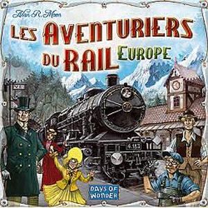 JEU SOCIÉTÉ - PLATEAU Aventuriers du Rail Europe