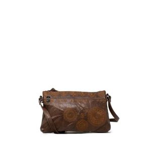 10x23.8x29.8 cm Coral Orange Sacs menotte femme Desigual Bag Grand Valkiria Piadena Women B x H T