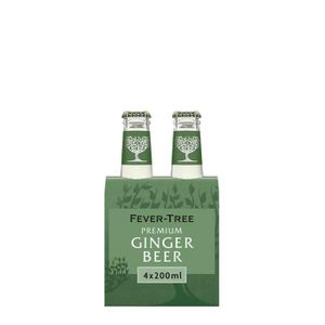 APERITIF SANS ALCOOL FEVER-TREE Premium Ginger Beer 6 x 4 x 200ml - Sod
