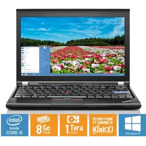 ORDINATEUR PORTABLE ordinateur portable Lenovo Thinkpad x220 ultrabook