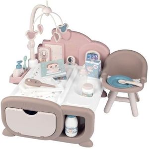 POUPÉE Smoby - Baby Nurse - Nursery Cocoon - Espaces Soin, Nuit et Repas - 220379
