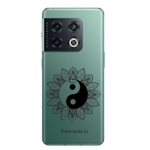COQUE - BUMPER Coque OnePlus 10 PRO zen et yin yang mandala noir