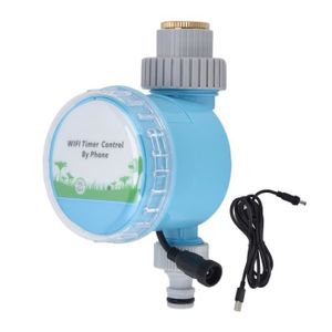 PROGRAMMATEUR ARROSAGE VINGVO Contrôleur d'irrigation USB 2 en 1 télécommande minuterie d'irrigation Wifi Bluetooth minuterie d'eau contrôleur
