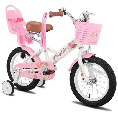 Actionbikes Kinderfahrrad Daisy 12 Zoll, pink, Stützräder, Korb, V-Brake-Bremsen, Antirutschgriffe