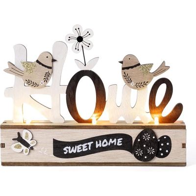 Décoration Murale à Poser Atmosphera - HOME Ou FAMILLE - Bois Et Pin