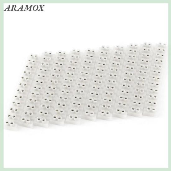 Bornier à Vis 12 Bornes - 10 Pièces, 360V 10A, Pour Câbles 10mm², Connexion électrique Sans Soudure