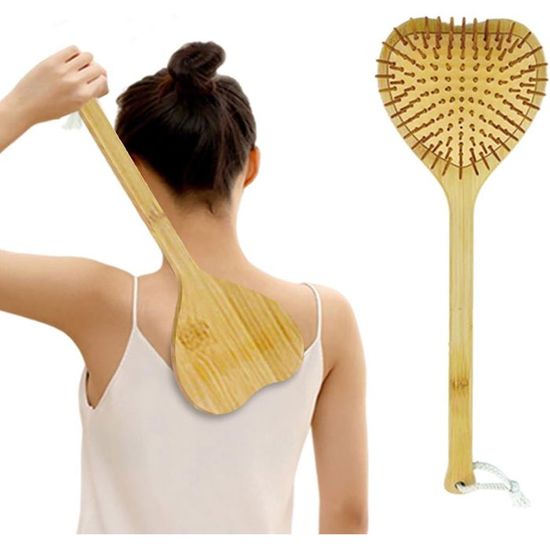 Gratte-dos En Forme De Râteau Rouge Massant XL - Neuf, Fabriqué En France, Accessoire Bien-être