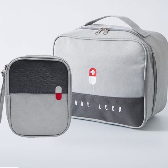 Ryvera Lot De 2 Trousse De Secours Vide - Sacs Médecine Étanche Voyage, Maison, Bureau, Camping